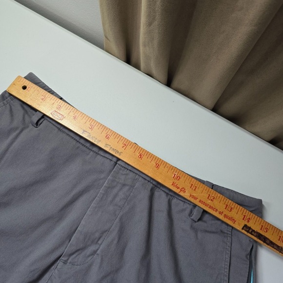 Bird Dogs Men Chino Pants 30x30 (Fits 29x28) Gray Slim Travel Office Minimalist - Picture 7 of 11